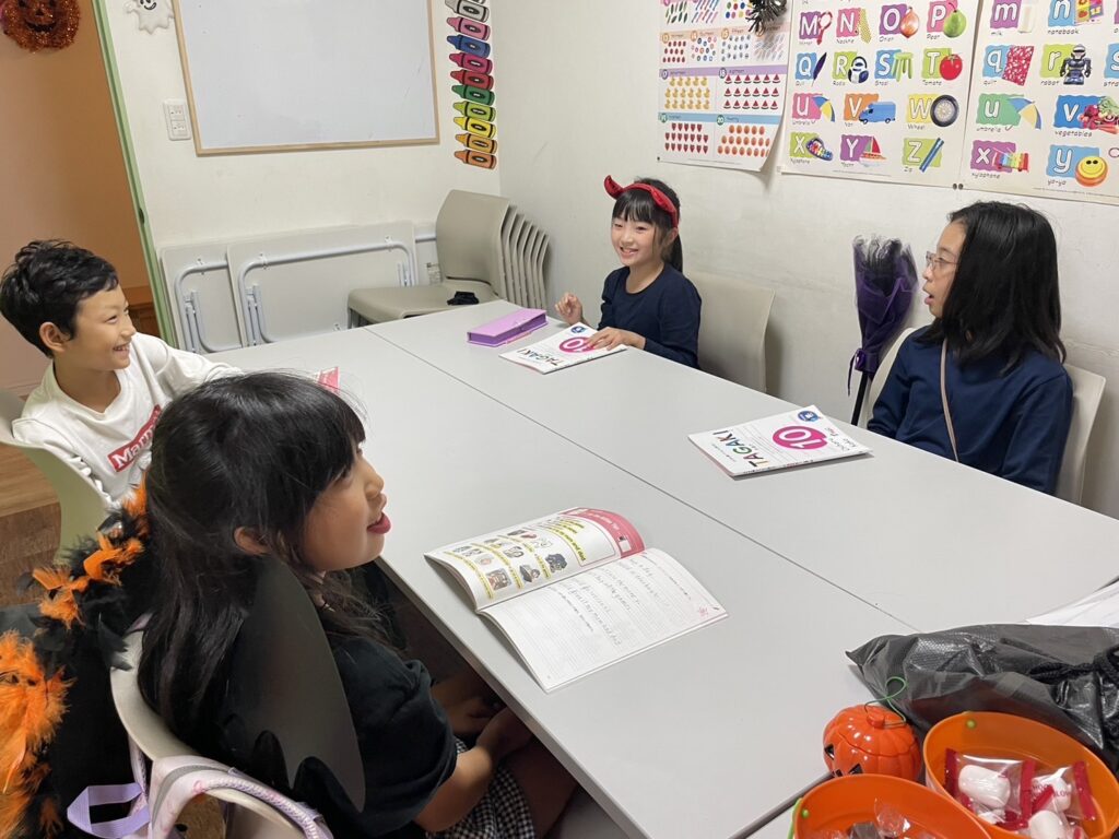 英会話教室の子どもたち